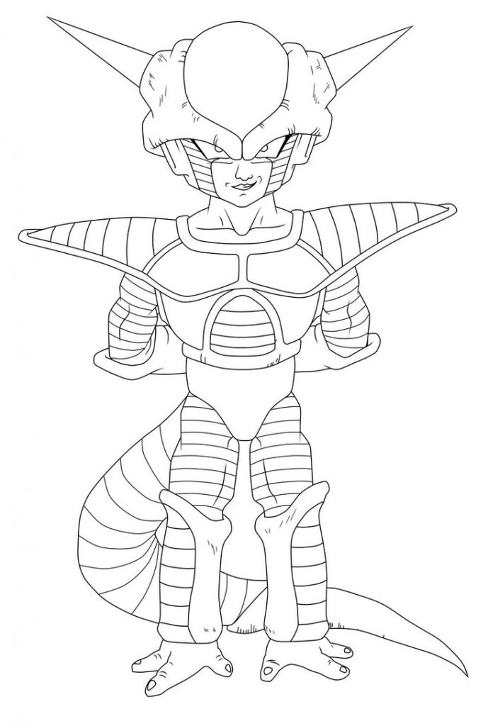 Freeza Coloring Pages
