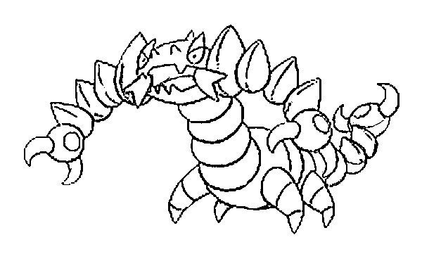 Drapion Coloring Page