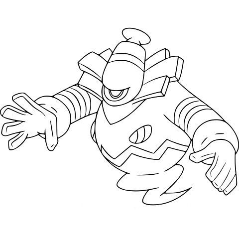 Dusknoir Coloring Page