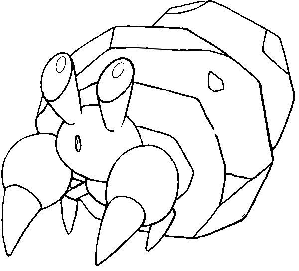 Dwebble Coloring Page