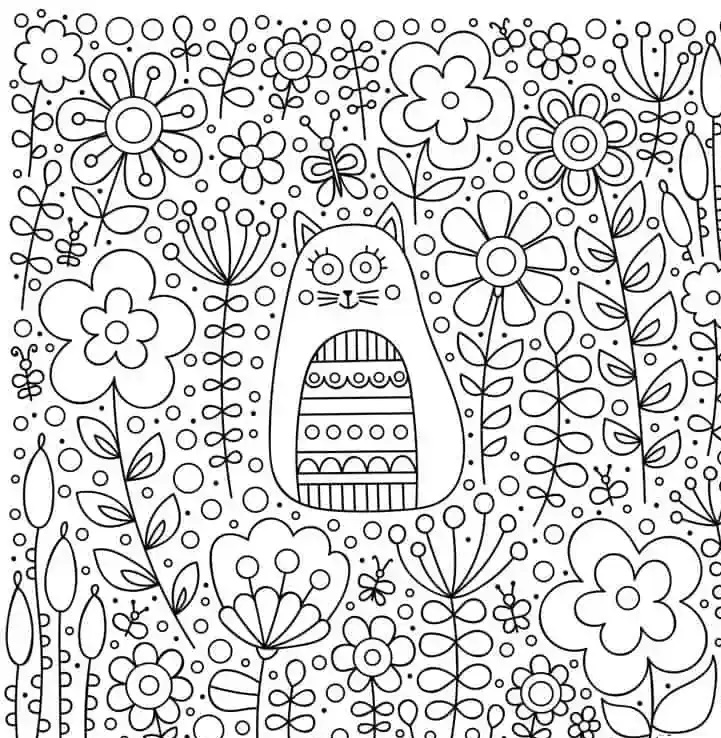 Flower Coloring Pages to Print