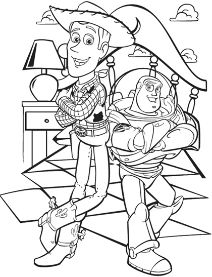 Free Printable Toy Story Coloring Pages