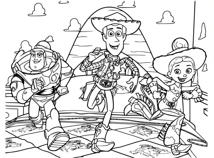 Free Toy Story Printable Coloring Pages