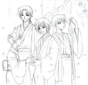 Fruits Basket Anime Coloring Pages | Best coloring page for kids