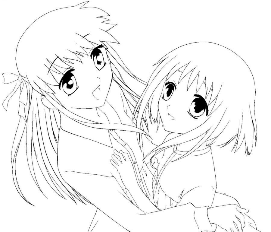 Fruits Basket Coloring Page Printable