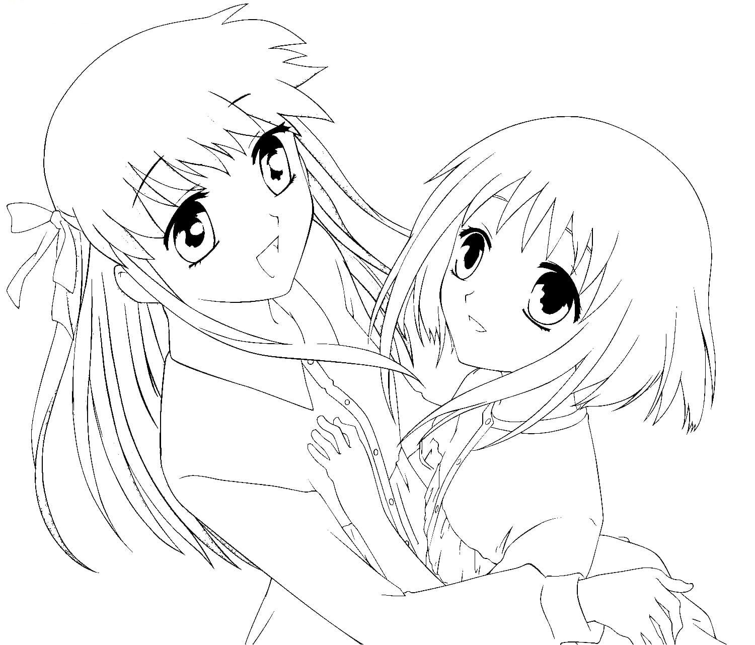 Fruits Basket Coloring Page Printable