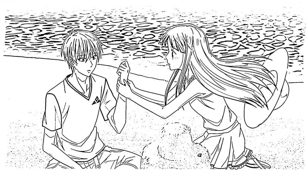 Fruits Basket 5 Coloring Pages