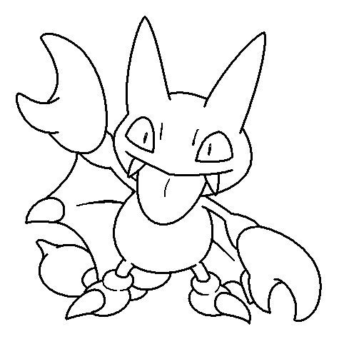 Gligar Coloring Page