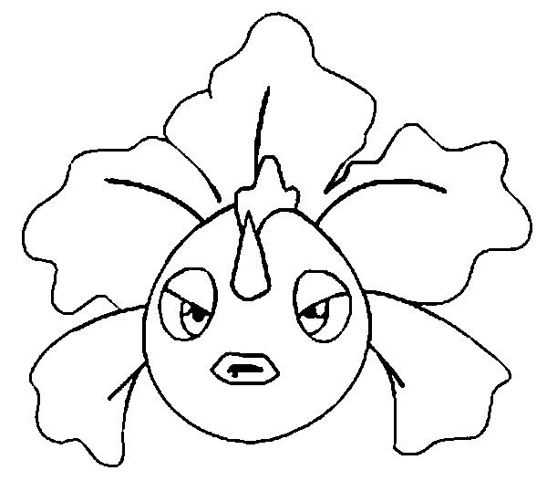Goldeen Coloring Page