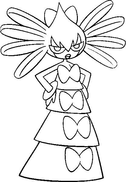 Gothielle Coloring Page