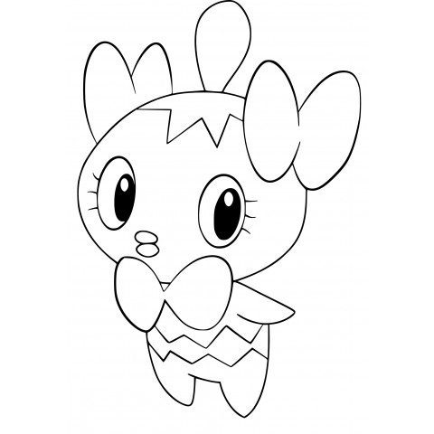 Gothita Coloring Page