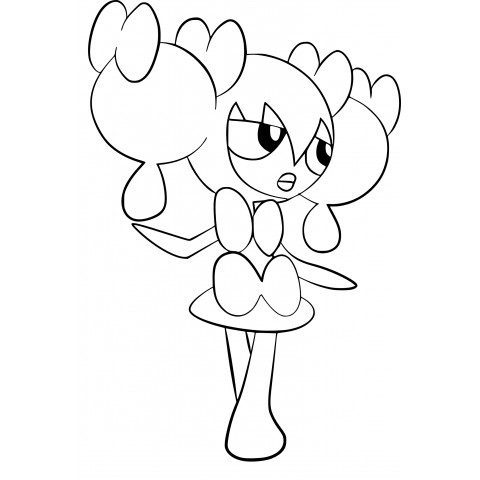 Gothorita Coloring Page