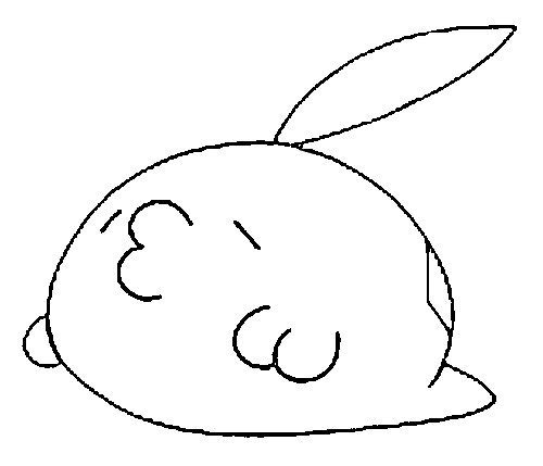 Gulpin Coloring Page