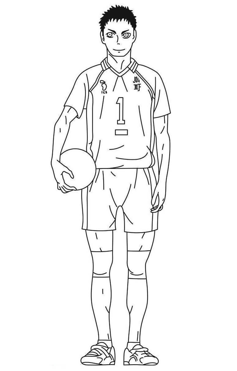 Haikyuu Coloring Pages Printable