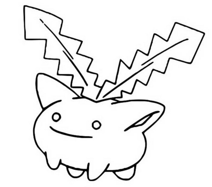 Hoppip Coloring Page