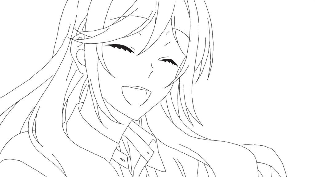 Horimiya 13 Coloring Pages