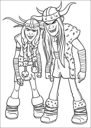 Tuffnut Coloring Pages