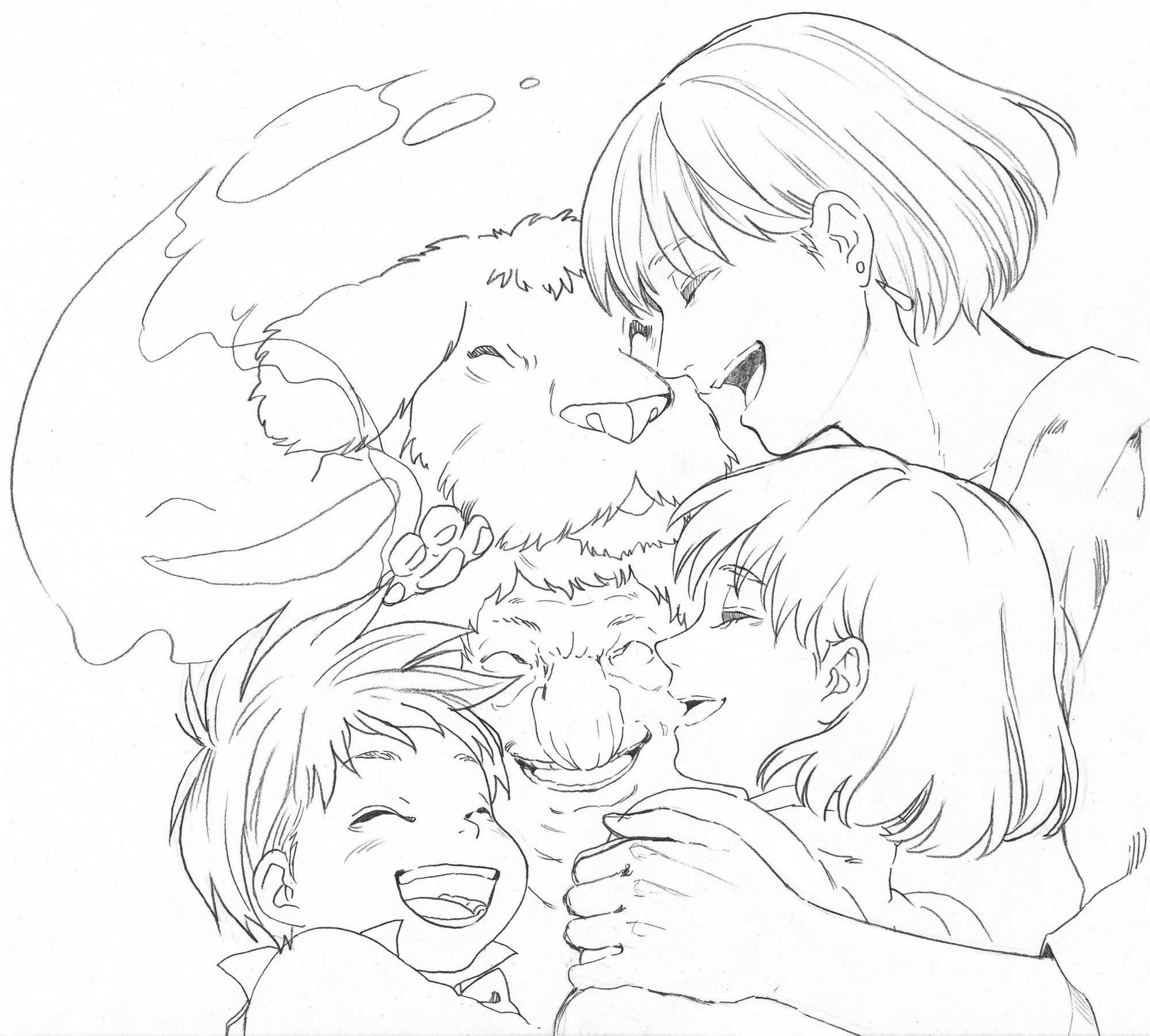 Howl's Moving Castle Coloring Page Printable