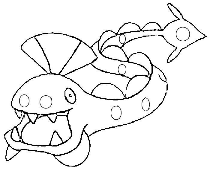 Huntail Coloring Page