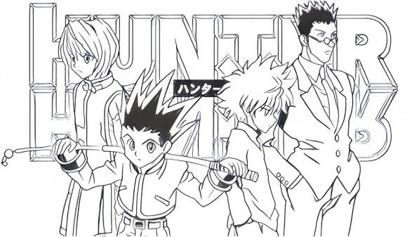 Hunter X Hunter Coloring Pages