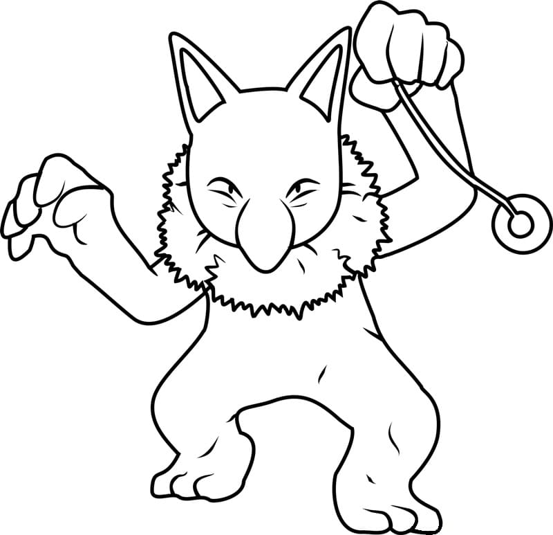 Hypno Coloring Page