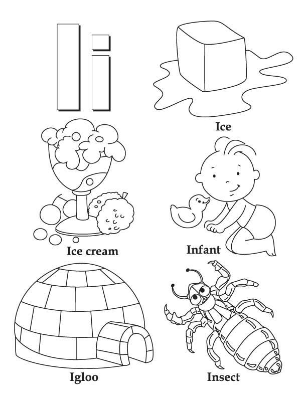 I Coloring Pages
