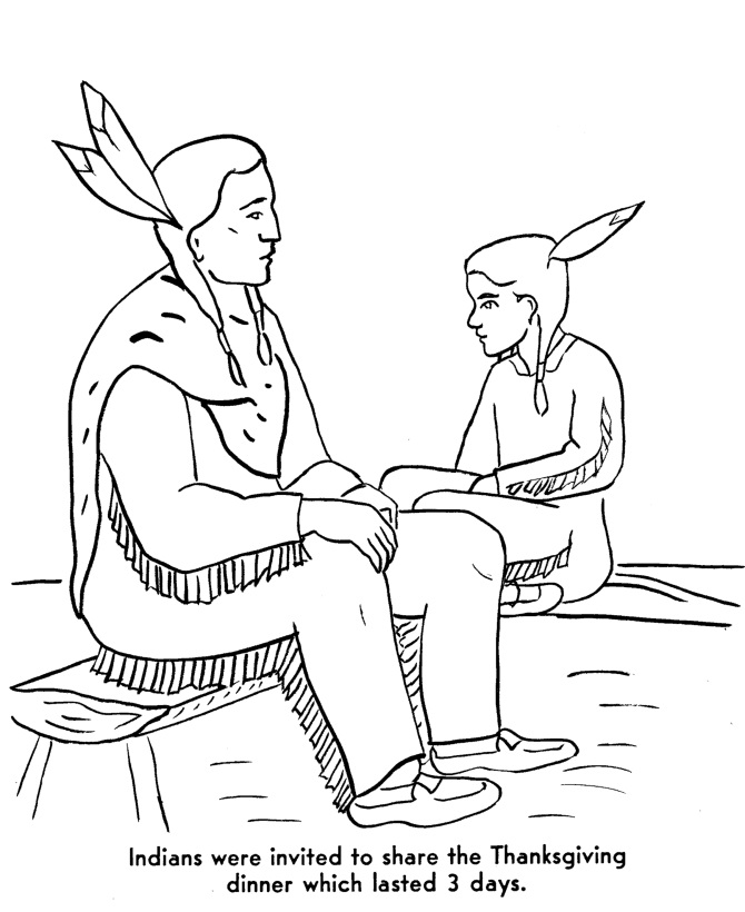 Indian Horse Coloring Pages