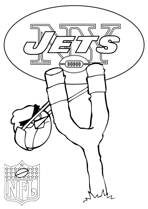 Jets Football Coloring Pages
