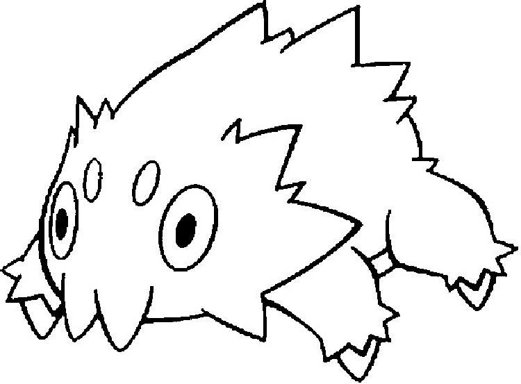 Joltik Coloring Page