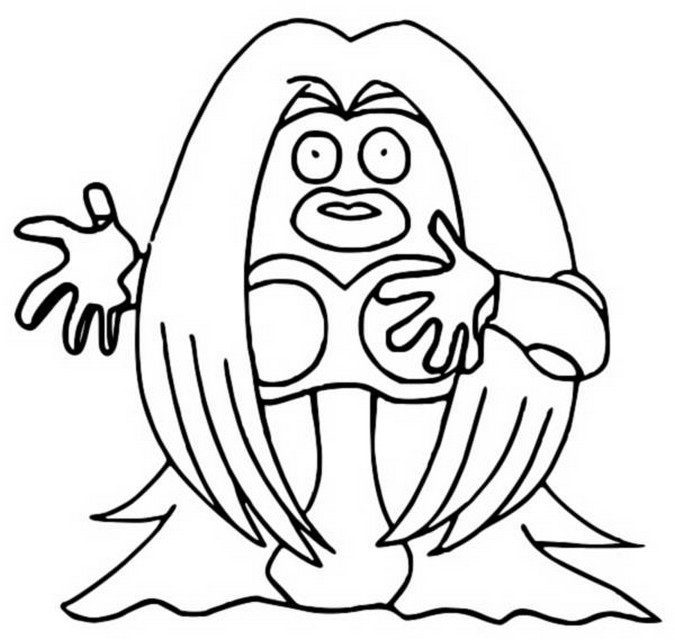 Jynx Coloring Page