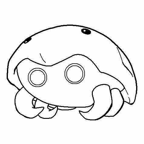 Kabuto Coloring Page