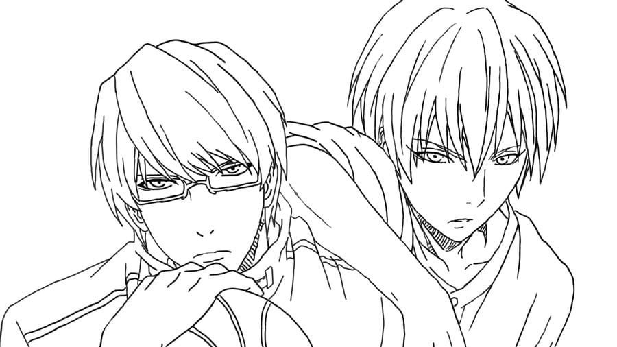 Shintaro Midorima Kuroko No Basket Coloring Pages