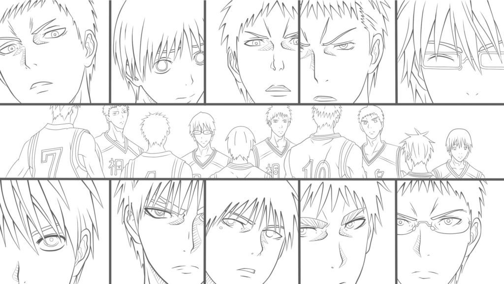 Kuroko No Basket Coloring Pages