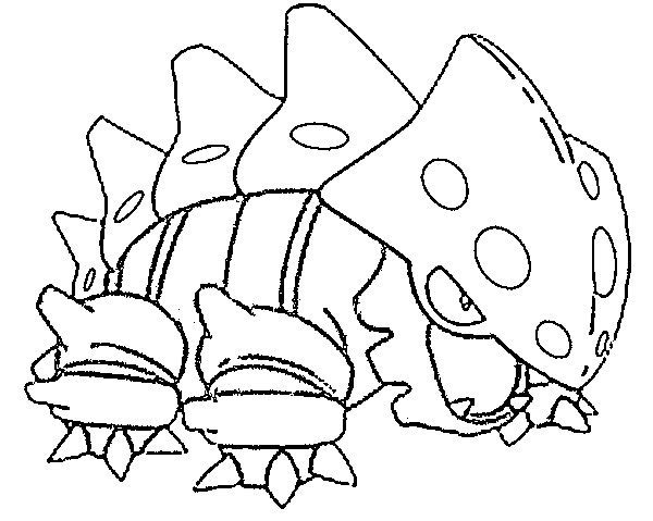 Lairon Coloring Page