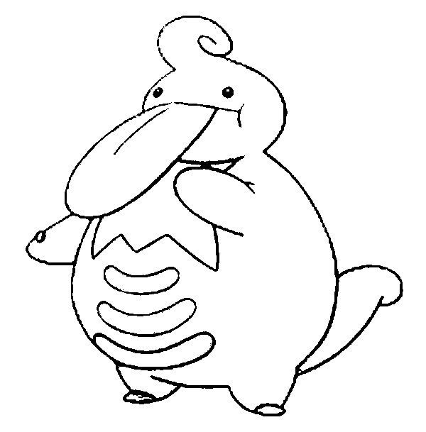 Lickilicky Coloring Page