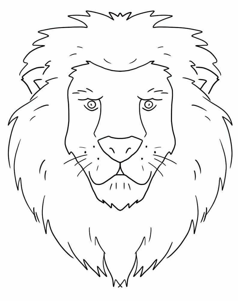 Lion Coloring Page