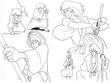 Lupin III Daisuke Jigen coloring page