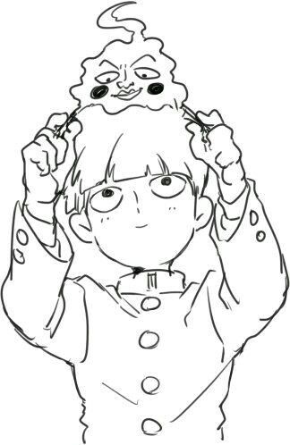 Mob Psycho 100 Coloring Pages