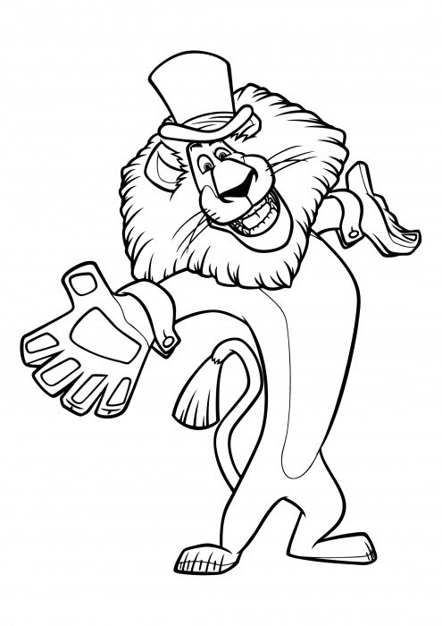 Madagascar Coloring Pages For Kids