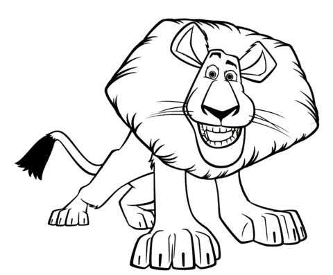 Madagascar Coloring Pages