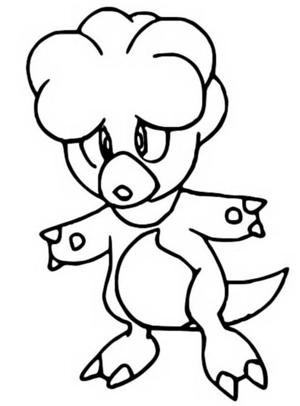 Magby Coloring Page