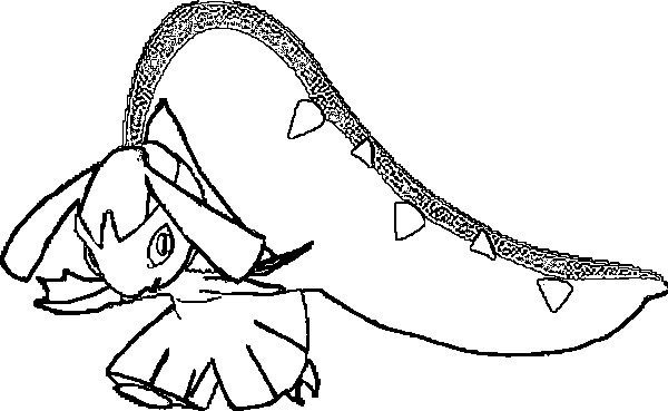 Mawile Coloring Page