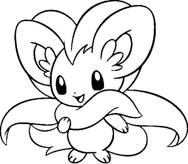 Minccino Coloring Page