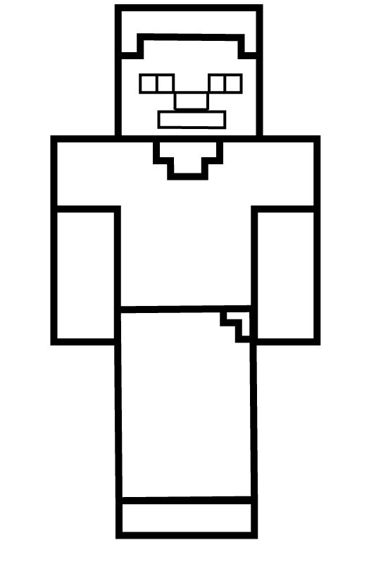 Minecraft Coloring Page Printable