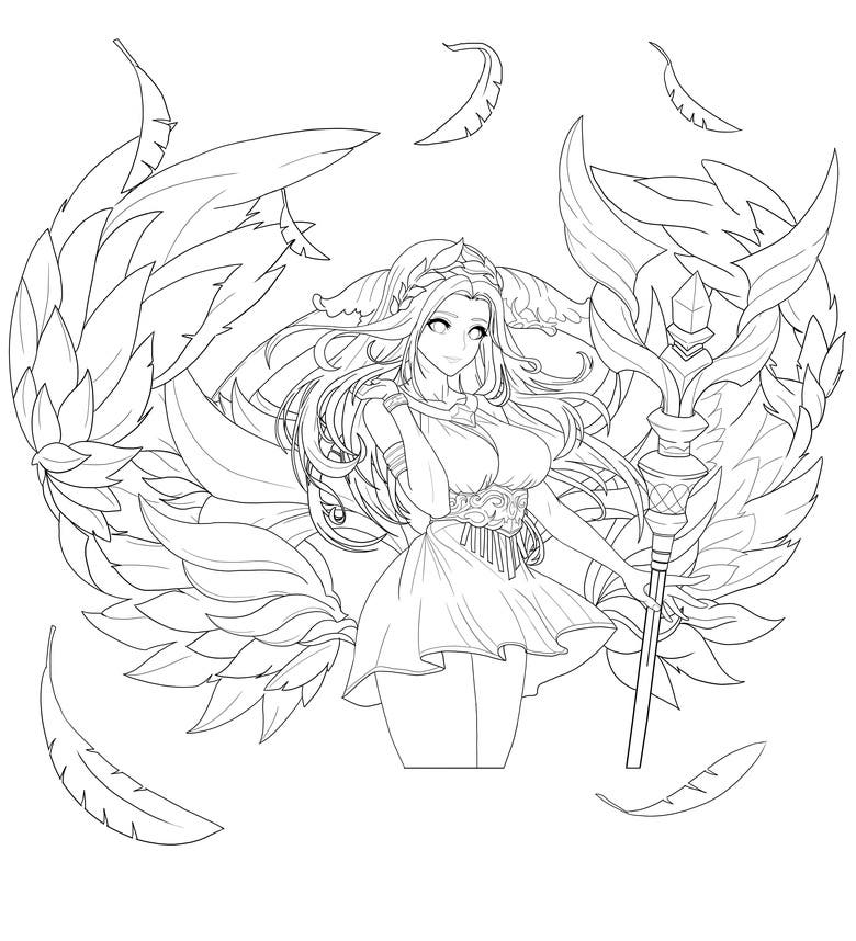 Mobile Legends 11 Coloring Pages