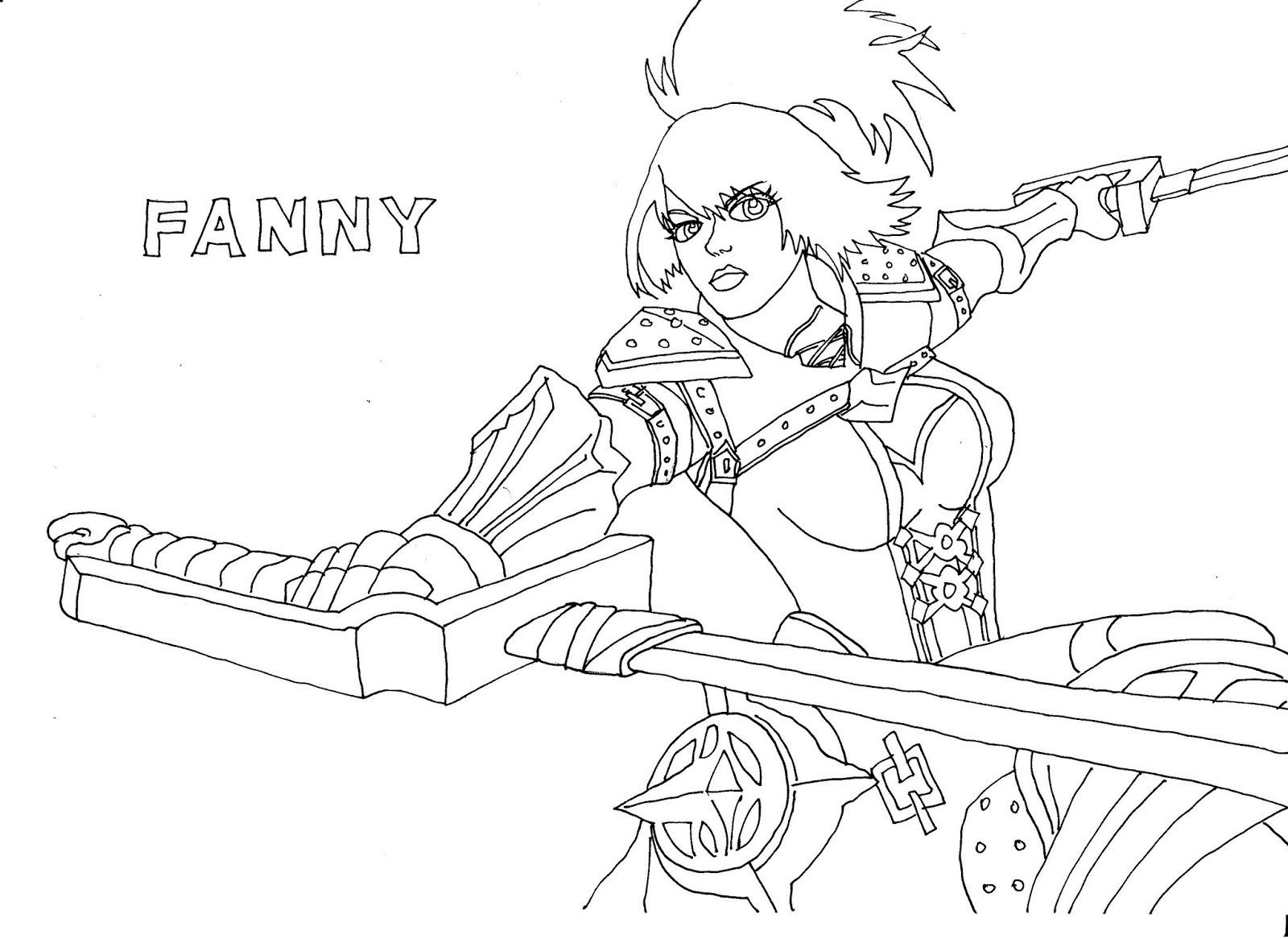Mobile Legends 2 Coloring Pages