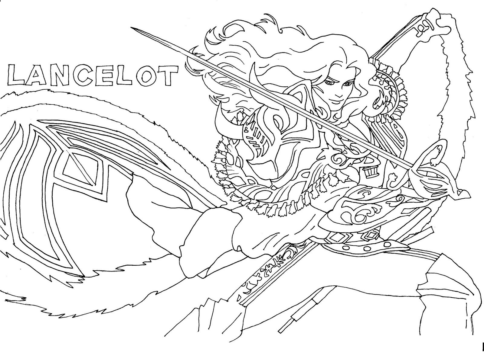 Mobile Legends 3 Coloring Pages