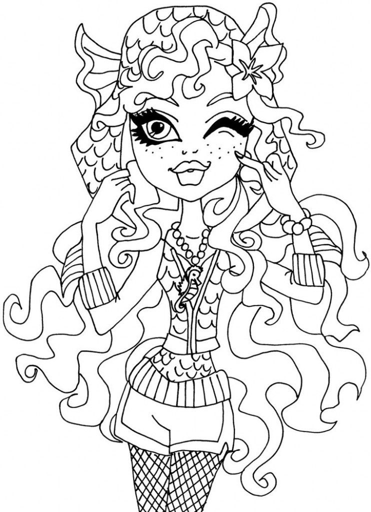 Twyla Monster High Coloring Pages