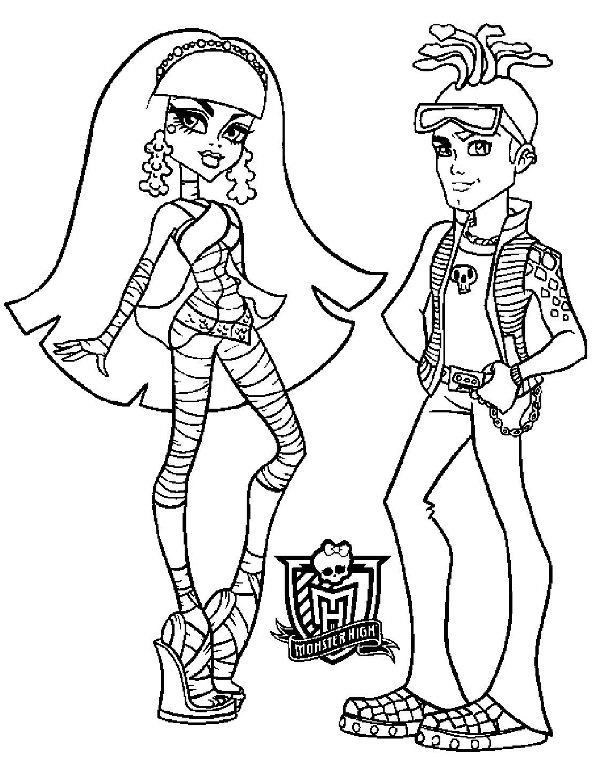 monster high Coloring Pages