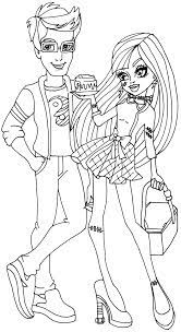 monster high ghoulia Coloring Pages